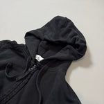 Load image into Gallery viewer, Stone Island Black Zip Up Hoodie - Small
