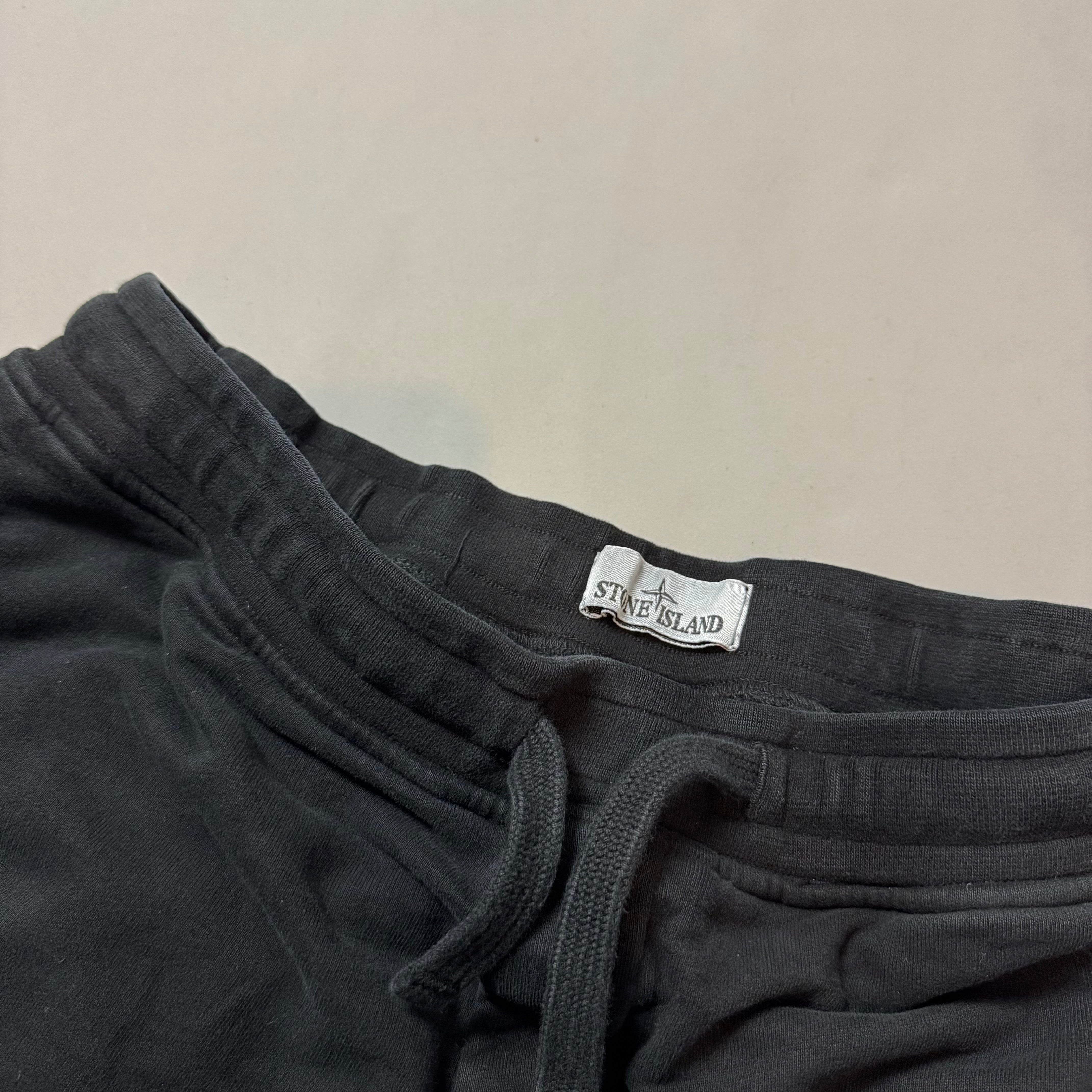Stone Island Black Joggers - XL