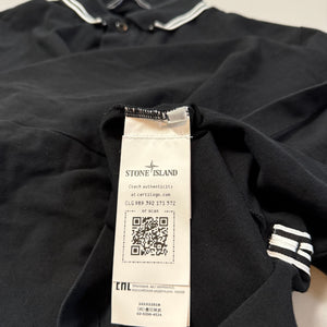 Stone Island Black Polo Shirt - XXL