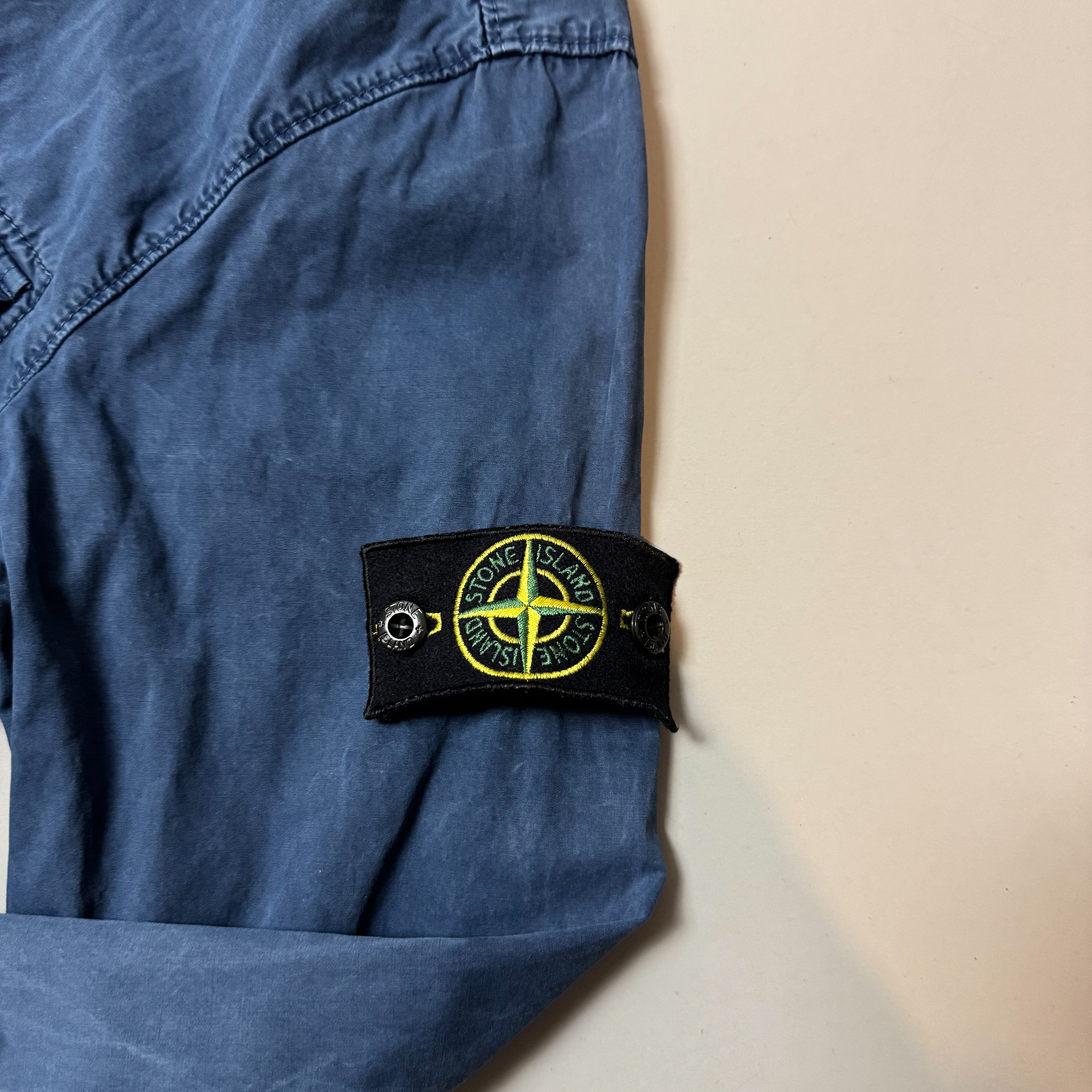 Stone Island Navy Overshirt - Medium