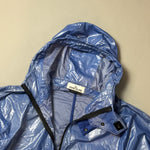 Load image into Gallery viewer, Stone Island Blue Heat Reactive Lamy Linen Tela Jacket - Large
