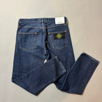 Load image into Gallery viewer, Stone Island Slim Fit Dark Wash Slim Jeans - W30 L34
