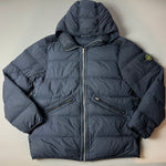 Load image into Gallery viewer, Stone Island Black Seamless Tunnel Nylon Down TC Jacket - XL
