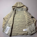 Load image into Gallery viewer, Stone Island Beige Loom Woven Down Chambers Stretch Nylon-Tc Jacket - Medium
