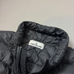Load image into Gallery viewer, Stone Island Black Garment Dyed Down Gilet - Large
