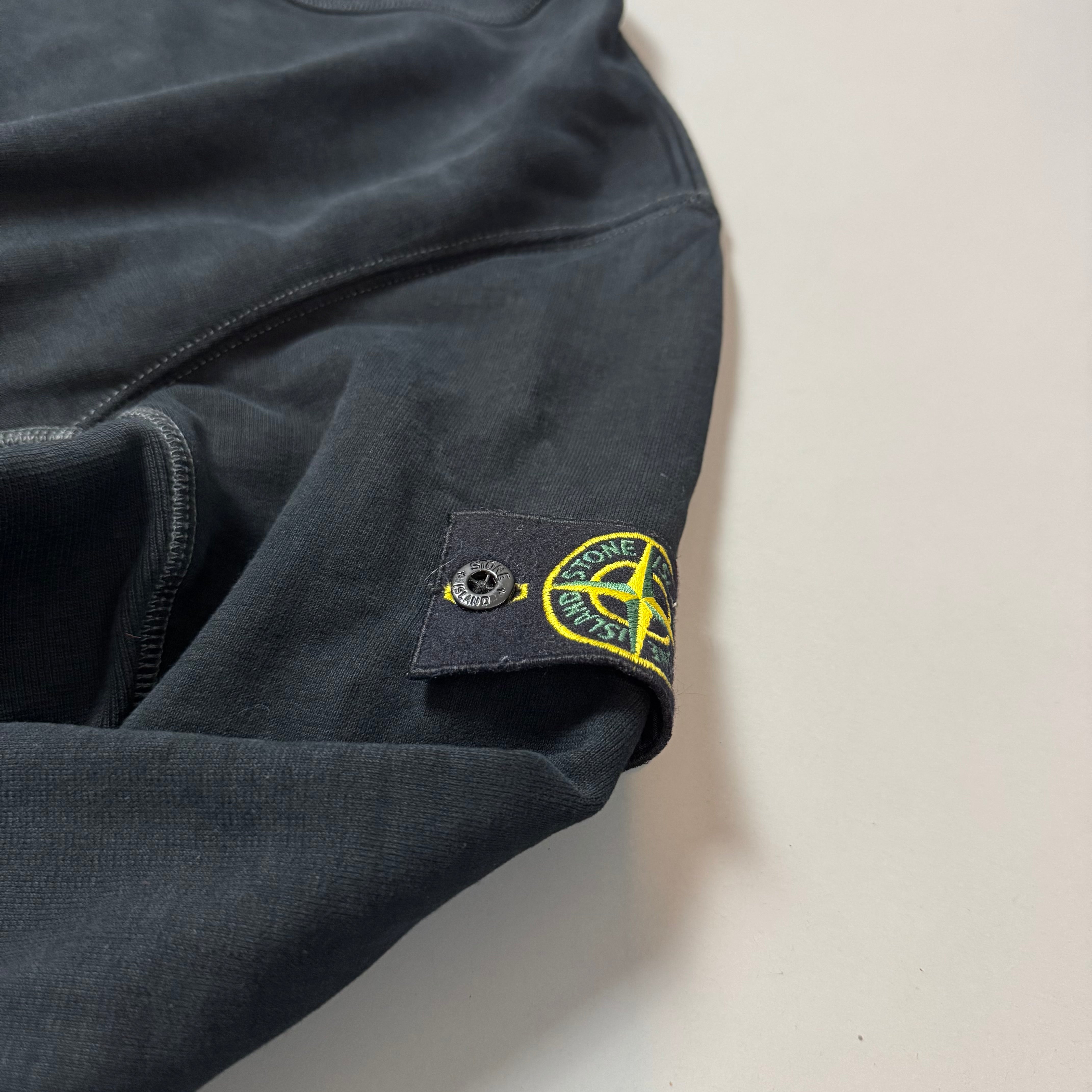 Stone Island Black Sweatshirt - Medium