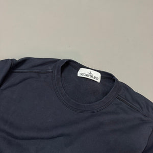Stone Island Navy Blue Sweatshirt - Small
