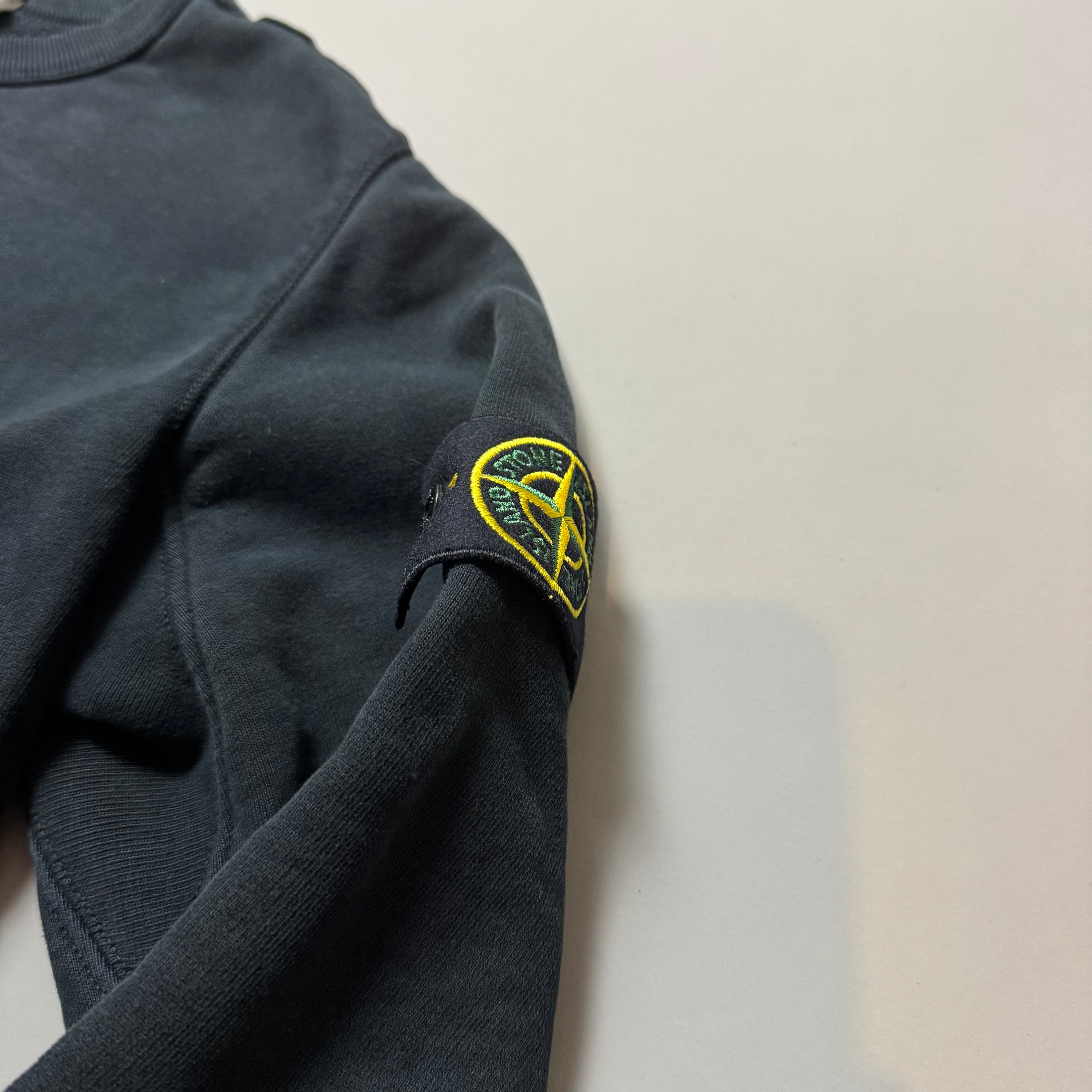 Stone Island Black Sweatshirt - Small