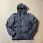 Load image into Gallery viewer, Stone Island Navy Crinkle Reps NY Down Puffer Jacket - Medium
