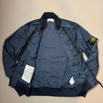 Load image into Gallery viewer, Stone Island Navy Crinkle Reps Jacket - Medium
