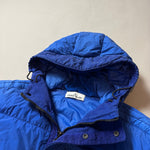 Load image into Gallery viewer, Stone Island Blue Crinkle Reps NY Down Puffer Jacket - XXL
