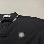 Load image into Gallery viewer, Stone Island Black Polo Shirt - XXL
