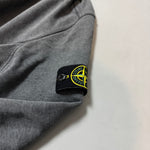 Load image into Gallery viewer, Stone Island Grey Zip Up Hoodie - Medium
