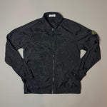 Load image into Gallery viewer, Stone Island Black Nylon Metal Shimmer Overshirt - Large
