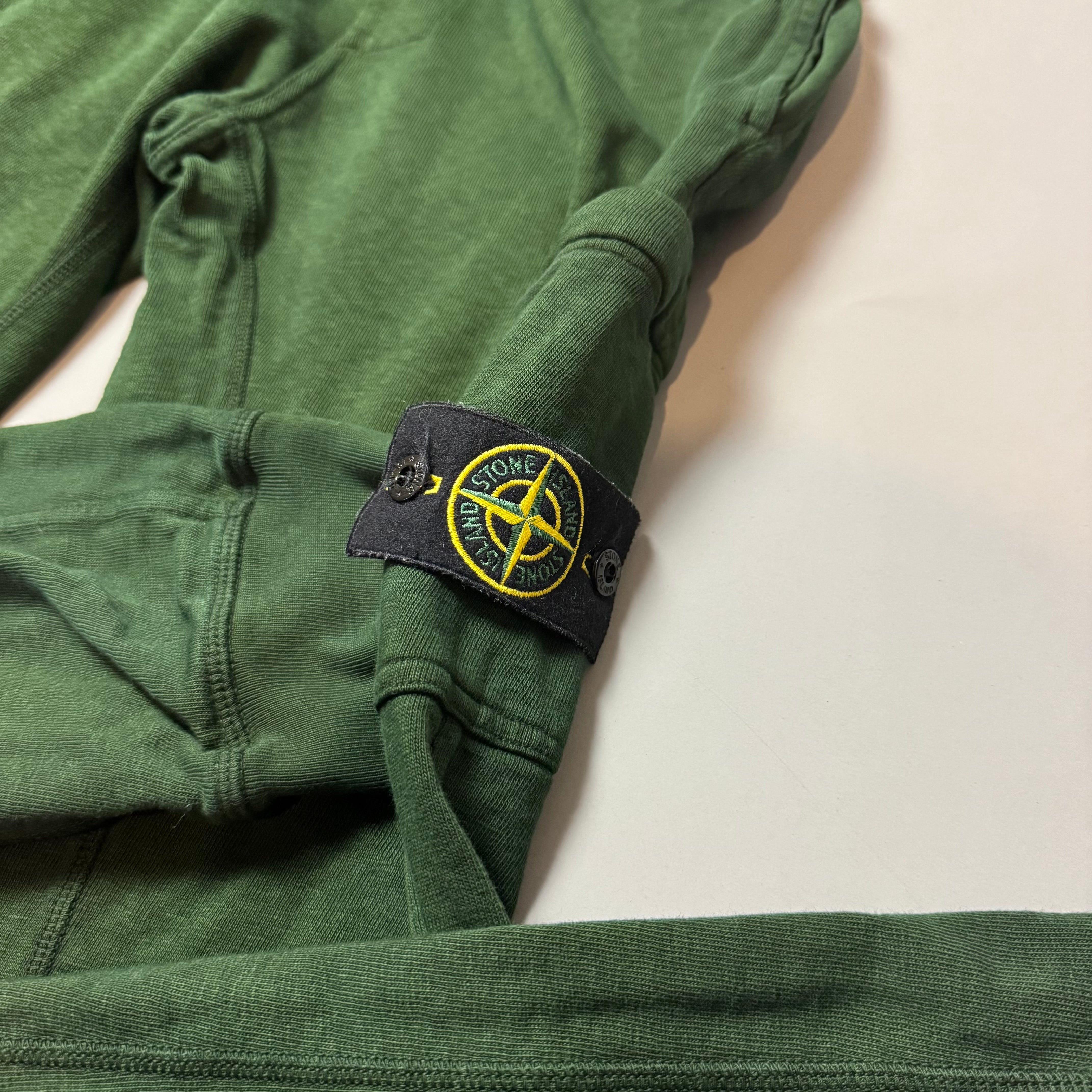 Stone Island Green Joggers - Small