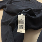 Load image into Gallery viewer, Stone Island Navy Lightweight Sweatshirt- Medium
