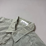 Load image into Gallery viewer, Stone Island Light Green Nylon Metal Shimmer Overshirt - XL
