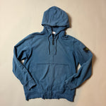 Load image into Gallery viewer, Stone Island Blue Zip Up Hoodie - XXL
