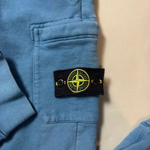 Stone Island Blue Joggers - Medium