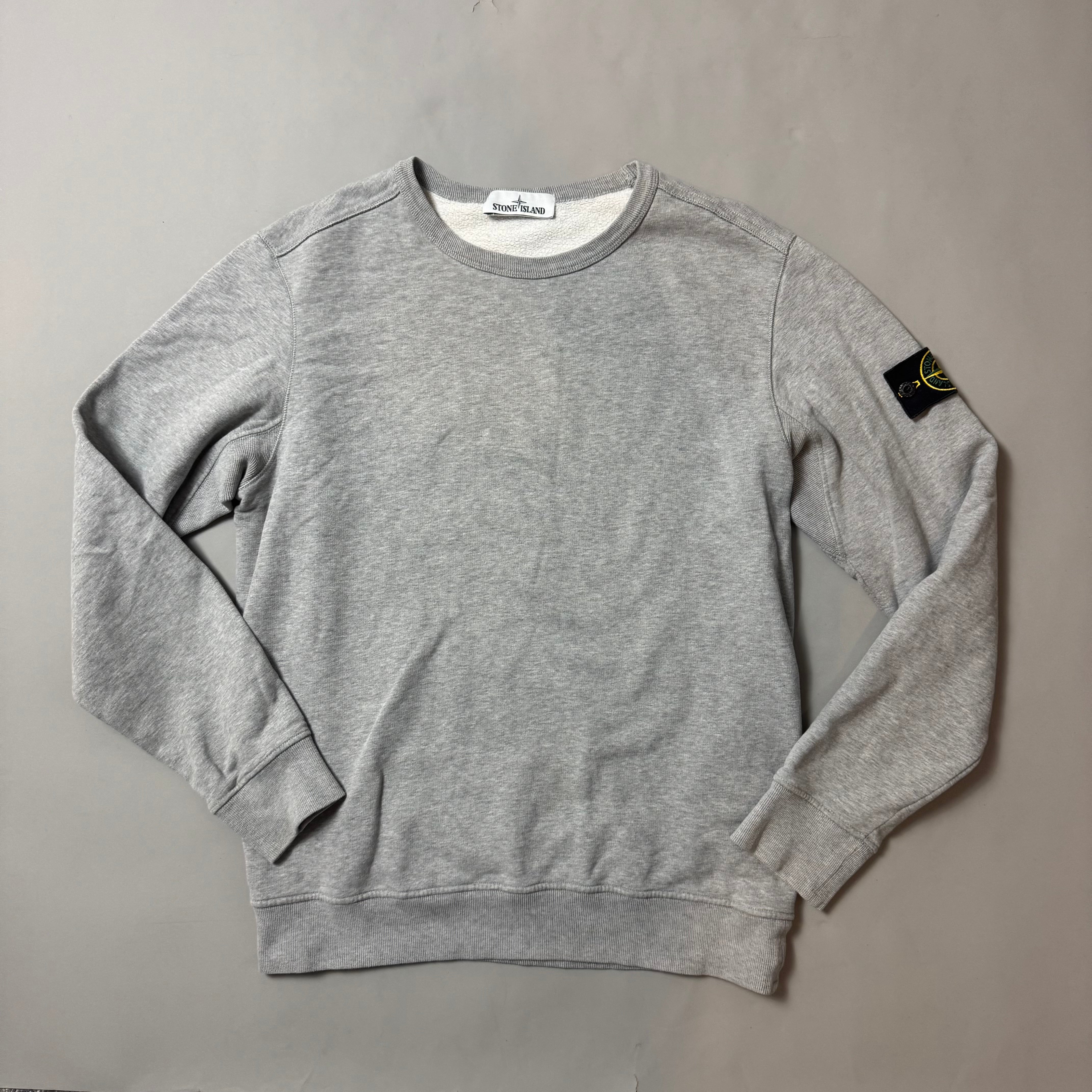 Stone Island Grey Sweatshirt - Large
