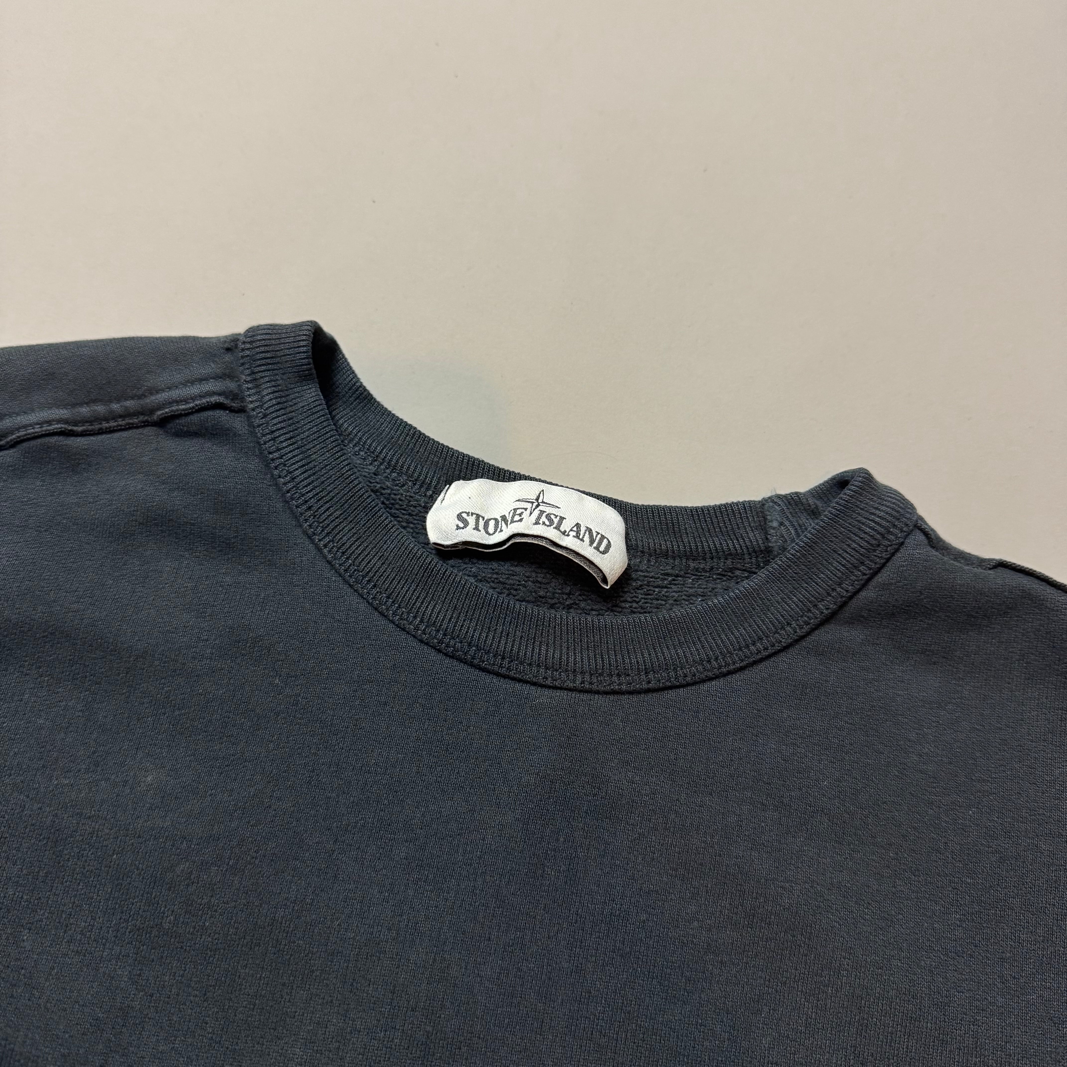 Stone Island Black Sweatshirt - Small