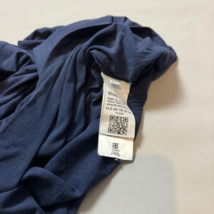 Stone Island Navy Graphic Long Sleeve t-shirt - Medium
