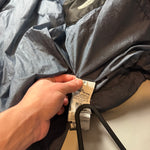 Load image into Gallery viewer, Stone Island Navy Crinkle Reps NY Down Puffer Jacket - Medium
