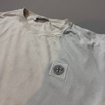 Load image into Gallery viewer, Stone Island White Cotton T-Shirt - Large
