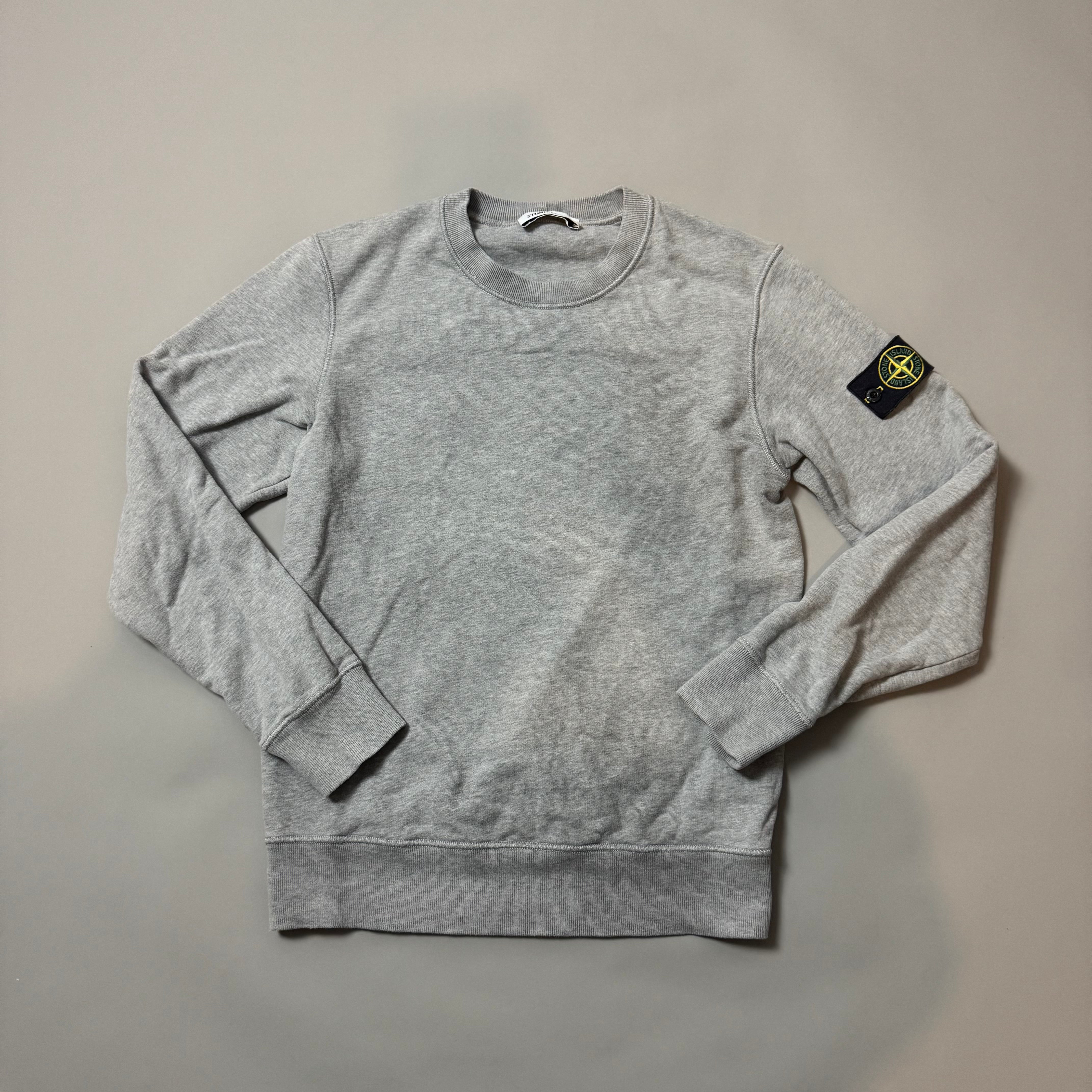 Stone Island Grey Sweatshirt - Small