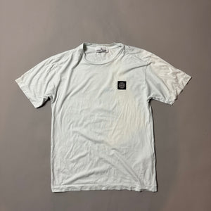 Stone Island Aqua Plain T-shirt - Small