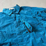 Load image into Gallery viewer, Stone Island Blue Nylon Metal Shimmer Overshirt - Medium
