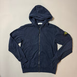 Load image into Gallery viewer, Stone Island Navy Zip Up Hoodie - XL
