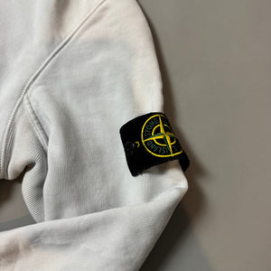 Stone Island White Sweatshirt - Small