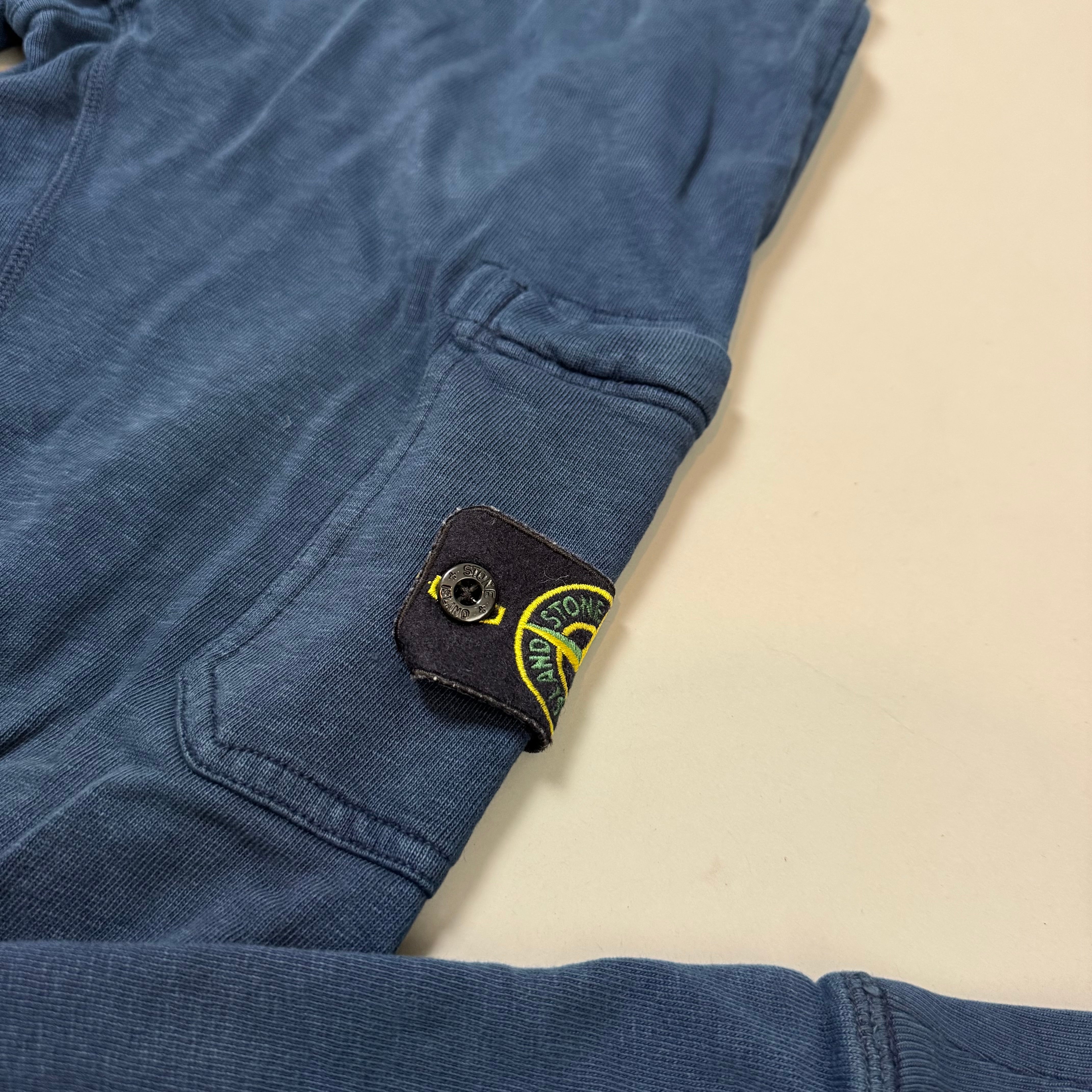 Stone Island Blue Joggers - Medium
