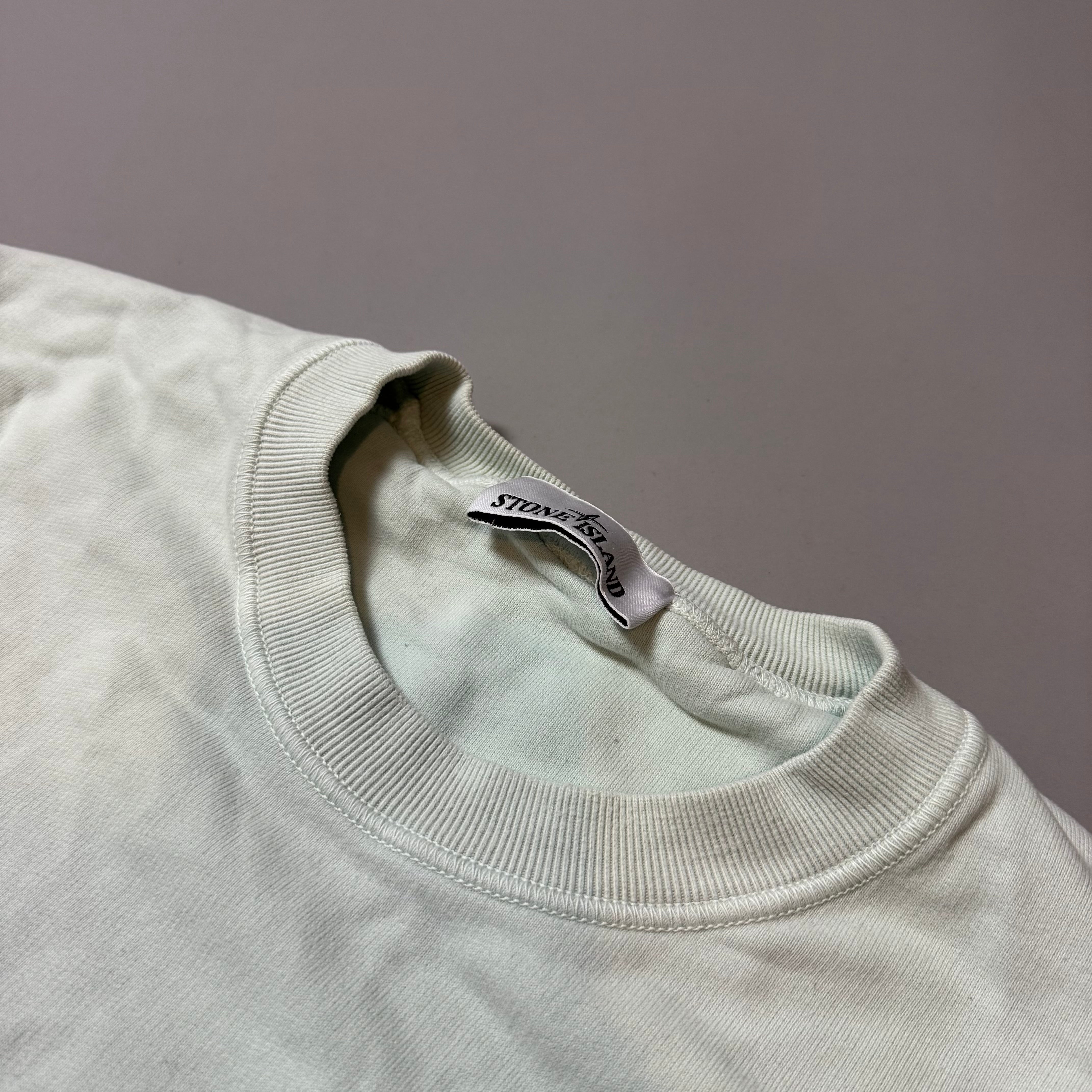 Stone Island Aqua Sweatshirt - Medium
