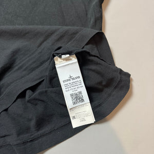 Stone Island Black Print T-shirt - Large