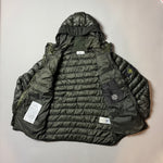 Load image into Gallery viewer, Stone Island Green Garment Dyed Down26 GR X SQMN - XL
