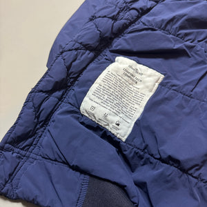 Stone Island Navy Blue Comfort Tech Composite Hooded Jacket - Large
