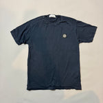 Load image into Gallery viewer, Stone Island Navy Plain T-shirt - small
