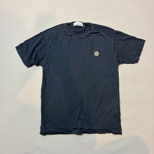 Stone Island Navy Plain T-shirt - small
