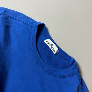 Stone Island Blue Sweatshirt - Medium