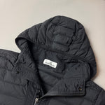 Load image into Gallery viewer, Stone Island Black Loom Woven Down Chambers Stretch Nylon-Tc Jacket - Medium
