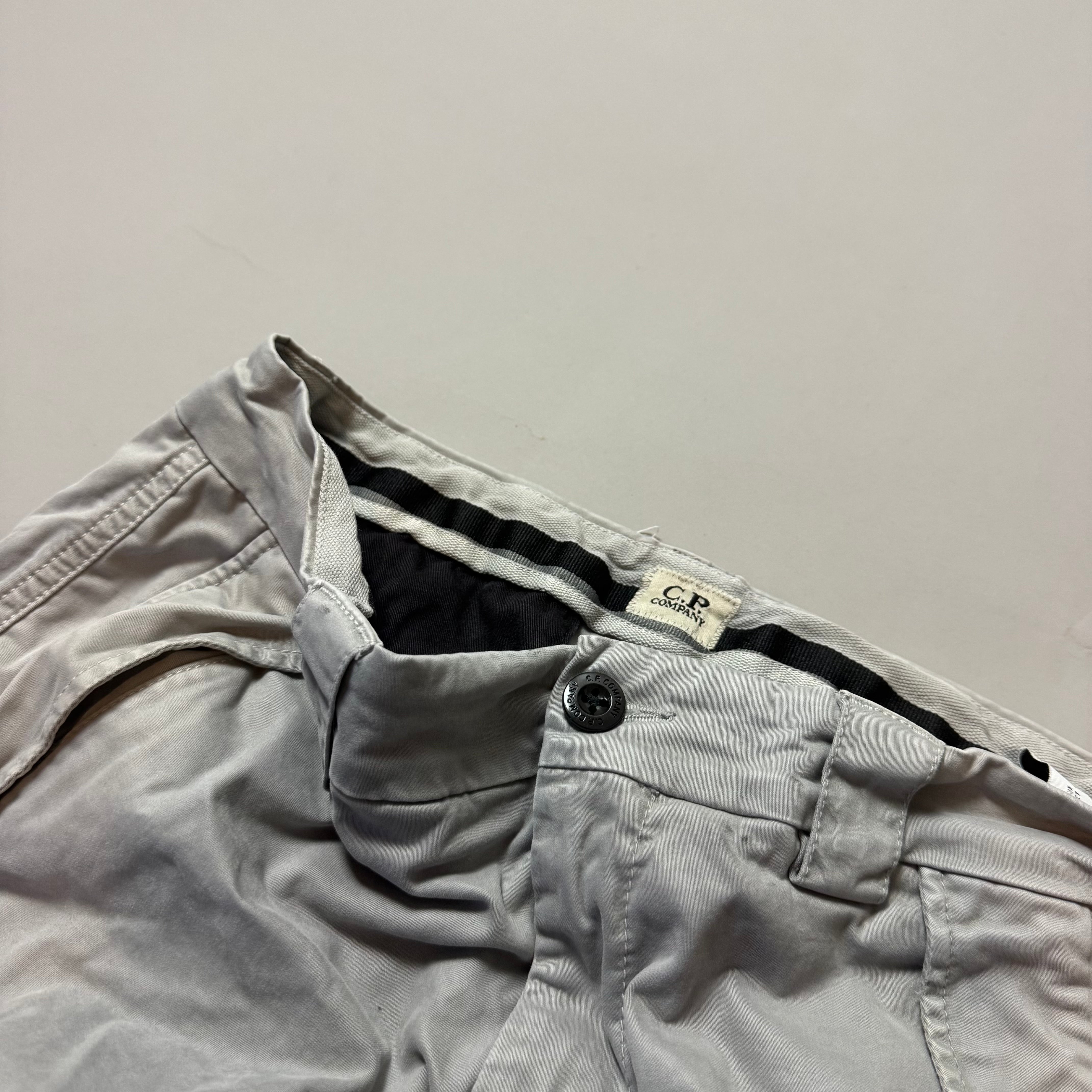 C.P Company Ergonomicfit Black Cargo Trousers - Medium