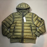 Load image into Gallery viewer, C.P Company Green Lens DD Shell Hooded Down Jacket
