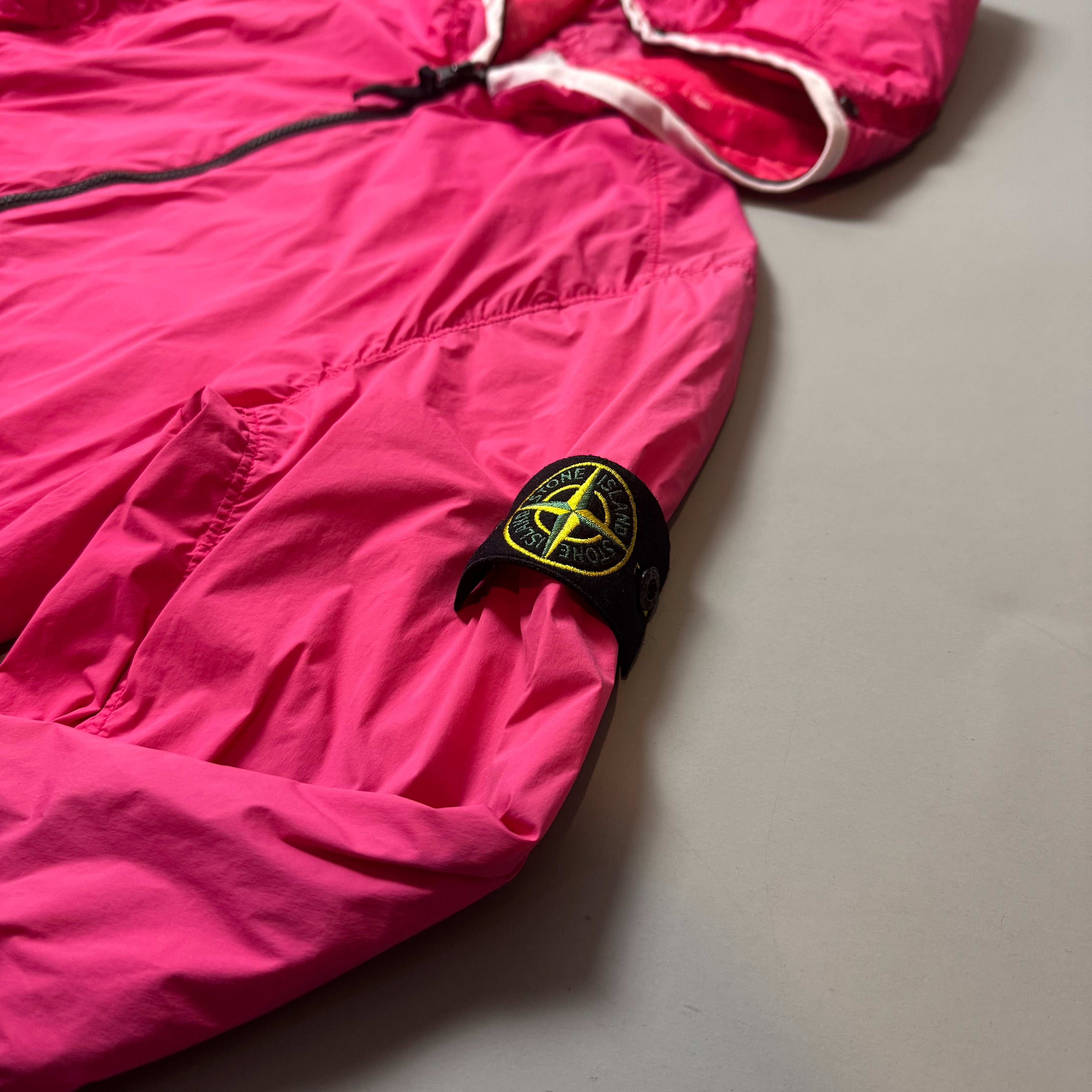 Stone Island Pink Skin Touch Nylon TC - Medium