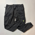 Load image into Gallery viewer, Stone Island Black RE-T Cargo Trousers - W36
