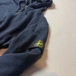 Load image into Gallery viewer, Stone Island Navy Zip Up Hoodie - XL
