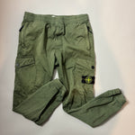 Load image into Gallery viewer, Stone Island Green RE-T Cargo Trousers - W34
