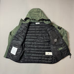 Load image into Gallery viewer, Stone Island Green 0-Cotton R Nylon Tela Puffer Jacket - Medium
