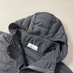 Load image into Gallery viewer, Stone Island Black Loom Woven Down Chambers Stretch Nylon-Tc Jacket - Large
